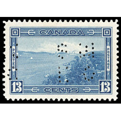 canada stamp o official o10 242 halifax harbour 13 1938