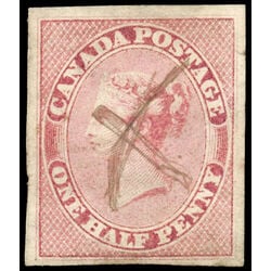 canada stamp 8 queen victoria d 1857 U XF 081