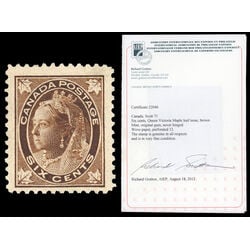 canada stamp 71 queen victoria 6 1897 M VFNH 062