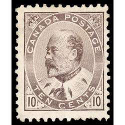 canada stamp 93i edward vii 10 1903 M FNG 012