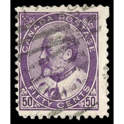 canada stamp 95 edward vii 50 1908 U F VF 085