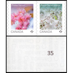 canada stamp 3530i cherry blossoms 2 48 2026 M VFNH %2335