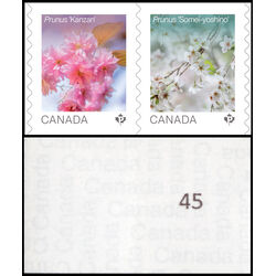 canada stamp 3530i cherry blossoms 2 48 2026 M VFNH %2345