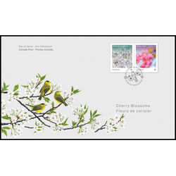 canada stamp 3531 2 fdc cherry blossoms 2 48 2026