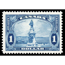 canada stamp 227 champlain statue 1 1935 M VF 037