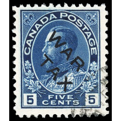 canada stamp mr war tax mr2b war tax 5 1915 U VF 047