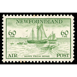 newfoundland stamp c16 news from home 60 1933 M VF 011