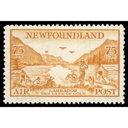 newfoundland stamp c17 labrador land of gold 75 1933 M VF 017