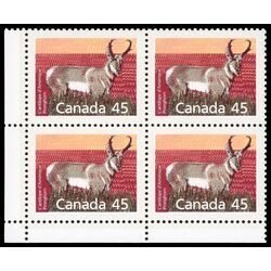canada stamp 1172d pronghorn 45 1990 CB SET 004