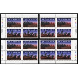 canada stamp 1250ii canadian infantry regiments 1989 PB SET 006