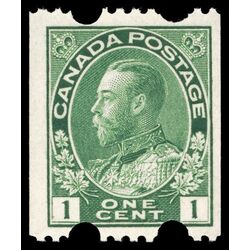 canada stamp 131iv king george v 1 1918 M VFNH 001