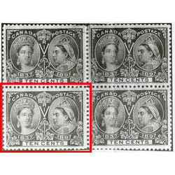 canada stamp 57 queen victoria diamond jubilee 10 1897 M VFNH 099