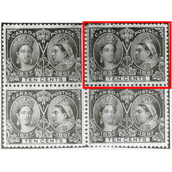 canada stamp 57 queen victoria diamond jubilee 10 1897 M VF 100