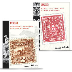 2027 scott standard postage stamp catalogue VOL