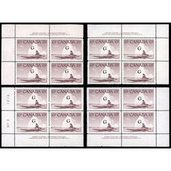 canada stamp o official o39 inuk and kayak 10 1953 PB SET %233