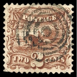 us stamp postage issues 113 pony express 2 1869 U 002