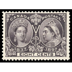 canada stamp 56 queen victoria diamond jubilee 8 1897 M F VFNH 108