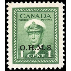 canada stamp o official o1a king george vi war issue 1 1949 M VFNH 002