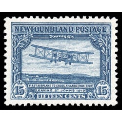 newfoundland stamp 170 first nonstop transatlantic flight 15 1930