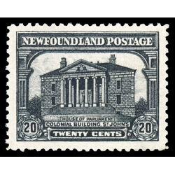 newfoundland stamp 171 colonial building st john s 20 1930 M XFNH 009