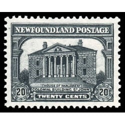 newfoundland stamp 181 colonial building st john s 20 1931 M VFNH 004