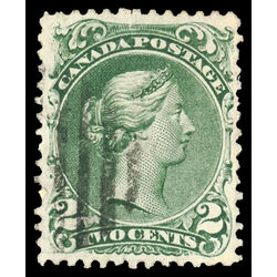 canada stamp 24iv queen victoria 2 1868 U VF 006