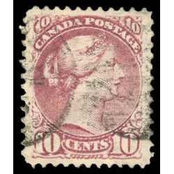 canada stamp 40 queen victoria 10 1877 U VF 030