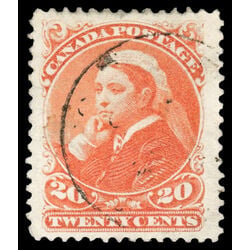 canada stamp 46i queen victoria 20 1893 U VF 015