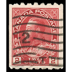 canada stamp 124 king george v 2 1913 U VF 053