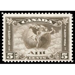 canada stamp c air mail c2 mercury with scroll in hand 5 1930 M VFNH 035