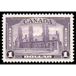 canada stamp 245 chateau de ramezay montreal 1 1938 M XF 065