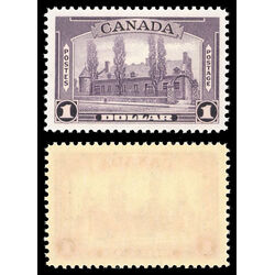 canada stamp 245 chateau de ramezay montreal 1 1938 M VFNH 066