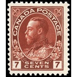 canada stamp 114v king george v 7 1924 M F VFNH 013