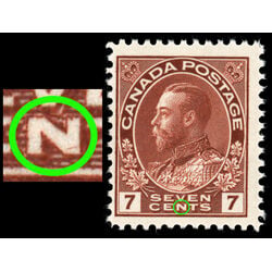 canada stamp 114v king george v 7 1924 M FNH 016