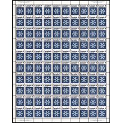 canada stamp 554 snowflake 6 1971 M PANE