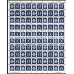 canada stamp 554 snowflake 6 1971 M PANE 020