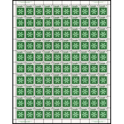 canada stamp 555 snowflake 7 1971 M PANE