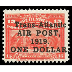 newfoundland stamp c2 seals 1919 M F VF 022