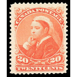 canada stamp 46 queen victoria 20 1893 M F VFNH 078
