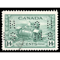 canada stamp o official o10 259 ram tank 14 1942