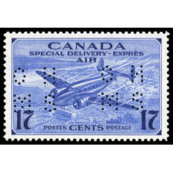 canada stamp o official o9 ce2 trans canada airplane 17 1942