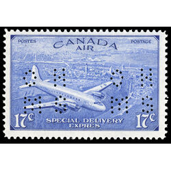 canada stamp o official o10 ce3 d c 4 m airplane 17 1942