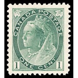 canada stamp 75 queen victoria 1 1898 M VF 028