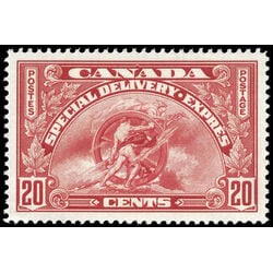 canada stamp e special delivery e6 confederation issue 20 1935