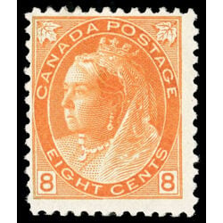 canada stamp 82 queen victoria 8 1898 M F 042