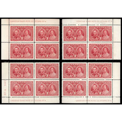 canada stamp 237 king george vi queen elizabeth 3 1937 PB SET %234 103