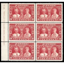 canada stamp 213 king george v and queen mary 3 1935 PB UL %233 024