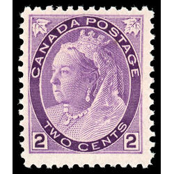 canada stamp 76 queen victoria 2 1898 M VFNH 035
