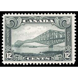 canada stamp 156 quebec bridge 12 1929 M F VFNH 037