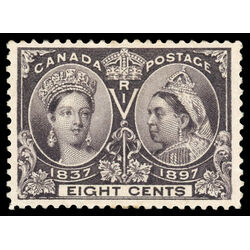 canada stamp 56 queen victoria diamond jubilee 8 1897 M VF 110